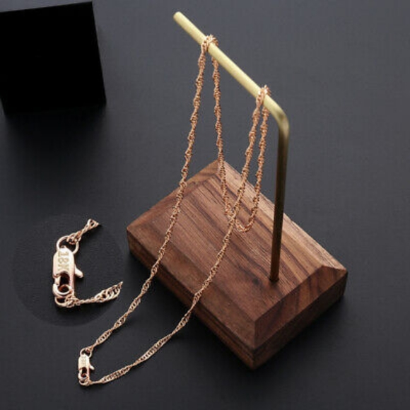 18kt Gold Chain Necklace - Picture 1 of 3